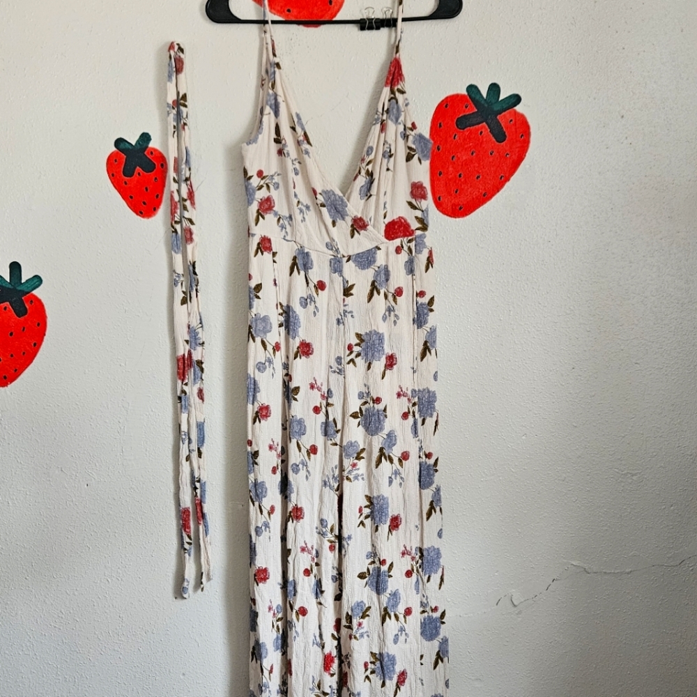 American Eagle Floral Pantsuit/Jumpsuit